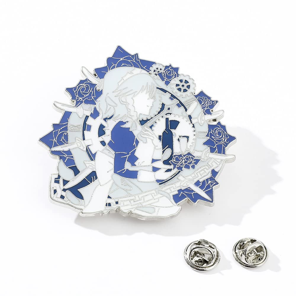 GOMTE Touhou Project Game Metal Badge Brooch Clothes Bag Accessories Pin Decoration