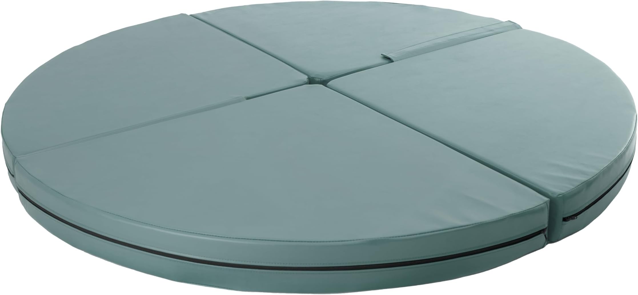 Pool Dance Mat Foldable Round Diameter 10 cm, Diameter 120/150/160 cm, Non-Slip Floor Mat with Opening for Pole Dance Bar, Square Protective Mat, Fall Mat, Accessories