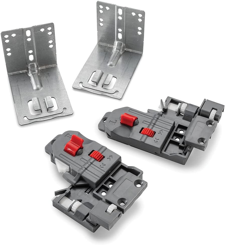 21'' Rockler Centerline Lifetime Soft-Close Undermount Drawer Slides