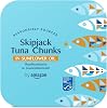 by Amazon MSC Skipjack Tuna Chunks in Sunflower Oil, 4x145g
