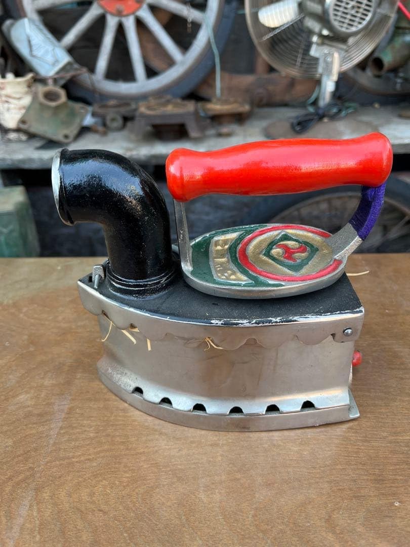 昭和レトロアイロン アンティークアイロン こしぢアイロン 文鎮