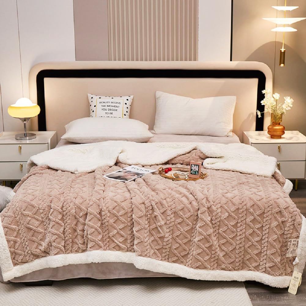 Couverture de Jet ZYPHYR plaid douillet pour soirées sur le canapé
