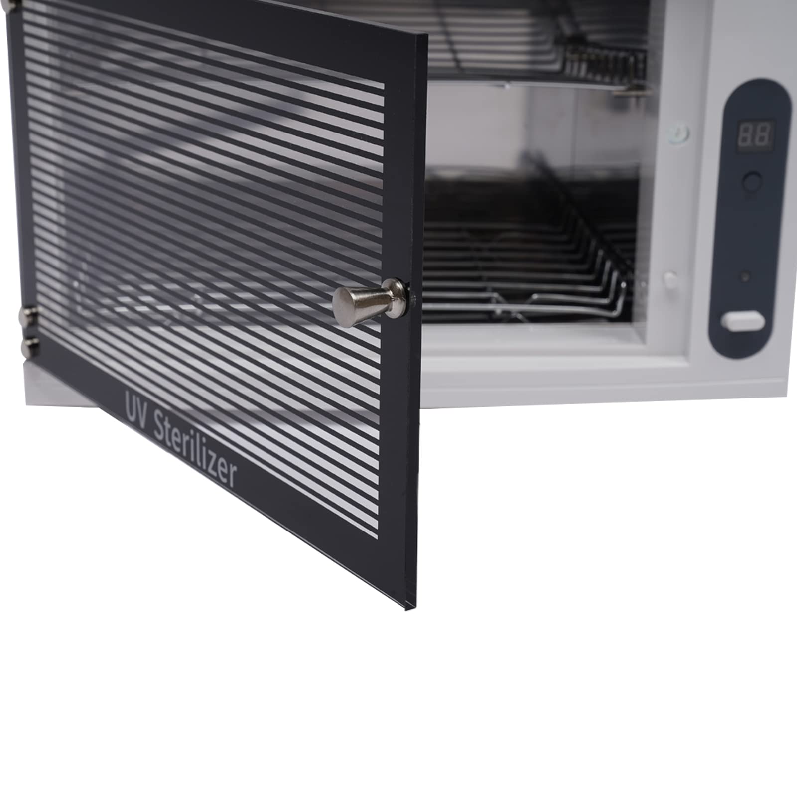 UV sterilizzatore gabinetto disinfezione scatola in acciaio inox vassoio sterilizzatore medico vassoio in acciaio inox, scatola disinfettante per salone manicure strumenti