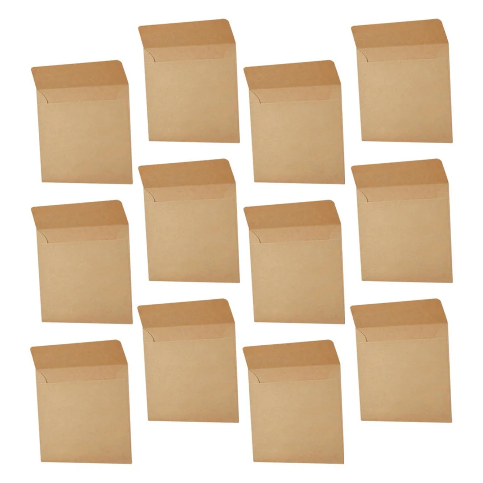 Lot de 300 enveloppes en papier kraft pour petites cartes, pièces de monnaie, clés, billets