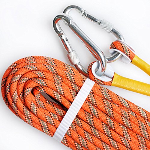 LUOOV Outdoor Climbing Rope 10M(32ft) 20M(64ft) 30M (98ft) 50M (160ft