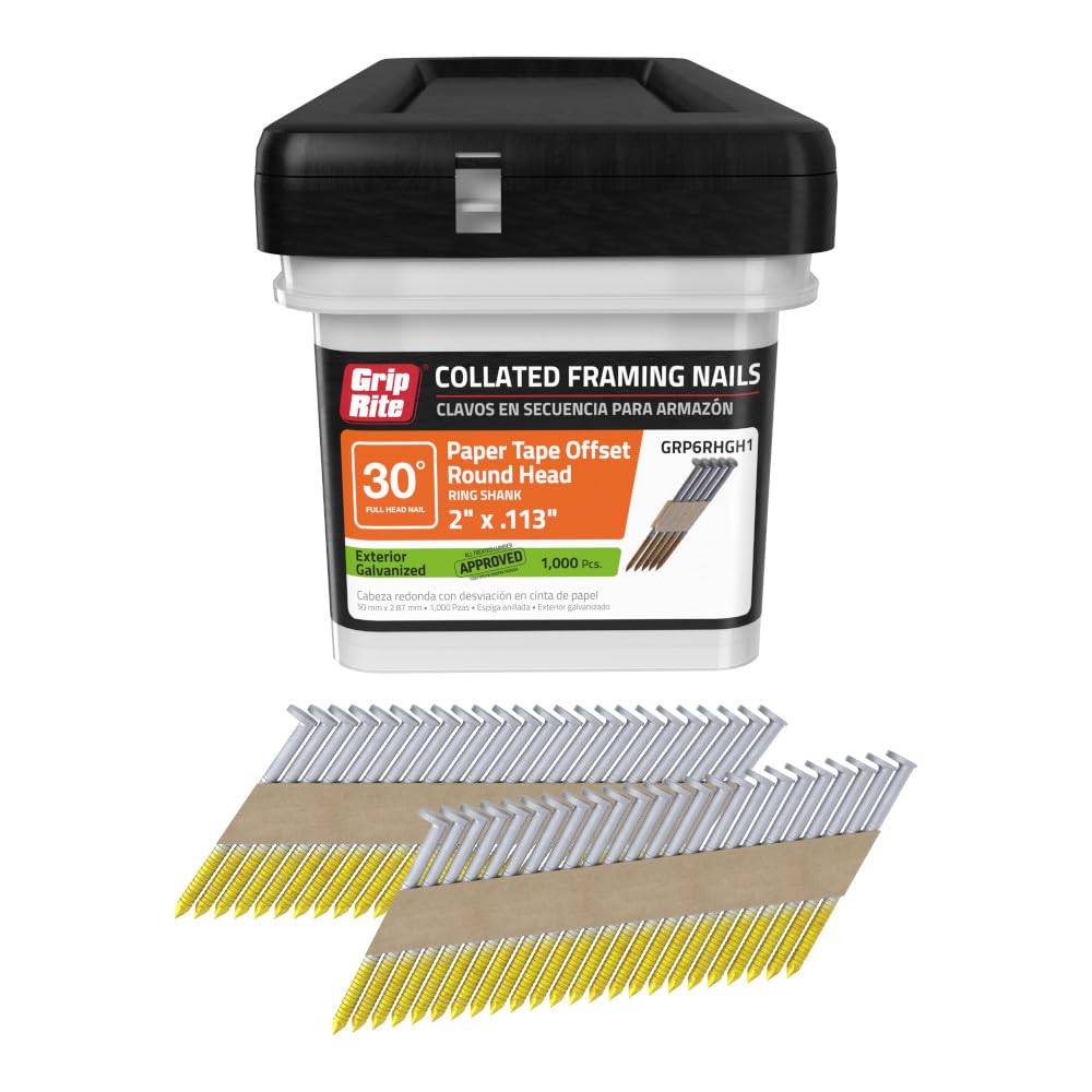 Galvanized Framing Nails - 2500 Count -9