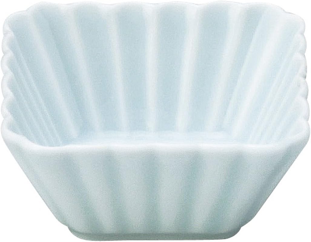 Koyo Pottery 56180066 Hazumi Square Deep Pot, 2.8 inches (7 cm), Blue and White