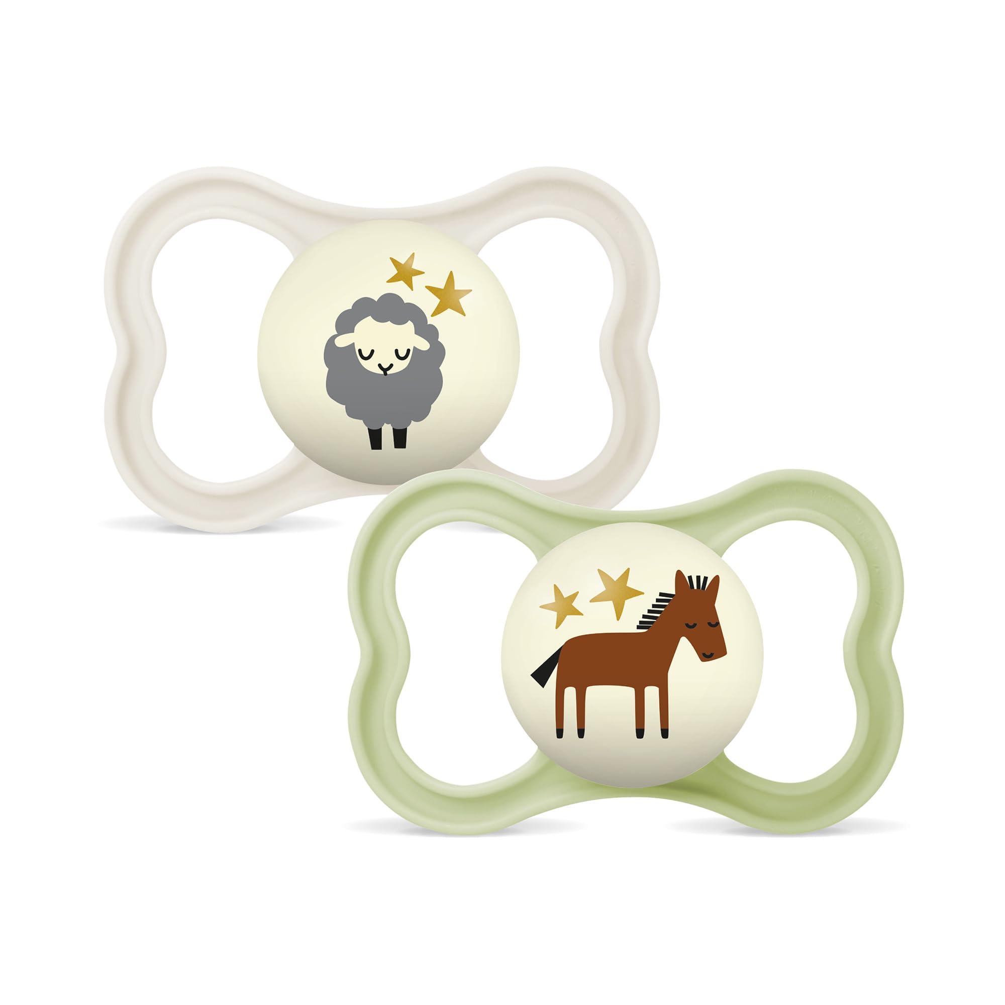 Mam S285 Supreme Night 6+ Silicone Neutral (Pack of 2)