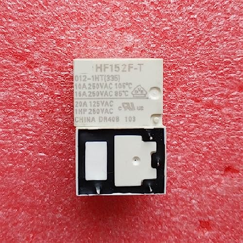 Relé HF152F-T-012-1HT con alta capacidad de 16A y alta tensión 250VAC