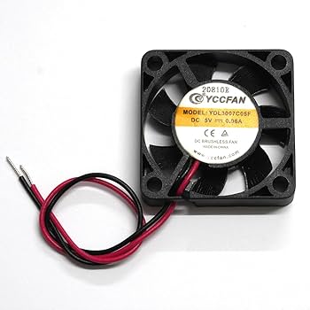 Amazon.co.jp: 電光パーツ DCファン ケースファン 5V 0.08A 0.4W