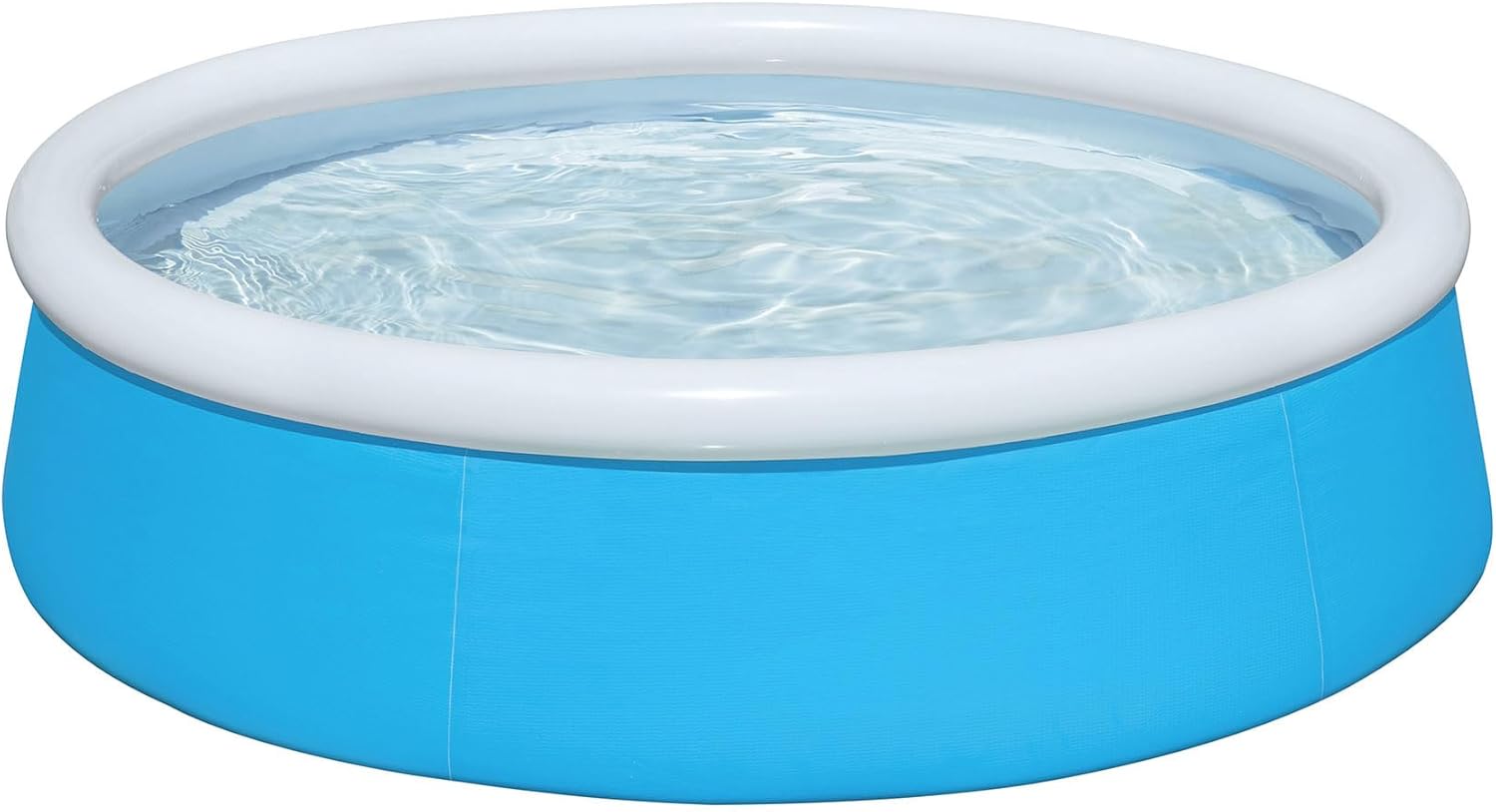 H2OGO! 5' x 15" Inflatable 126 Gallon My First Fast Set Kiddie Inflatable Ring Swimming Pool with 3 Ply DuraPlus Liner and Fill and Rise Technology