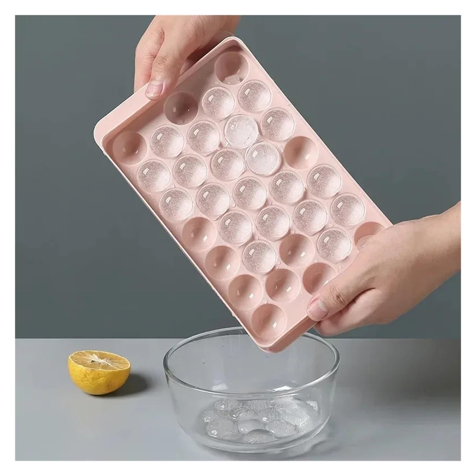 Vassoio for stampi for palline di ghiaccio in PP da 33 griglie