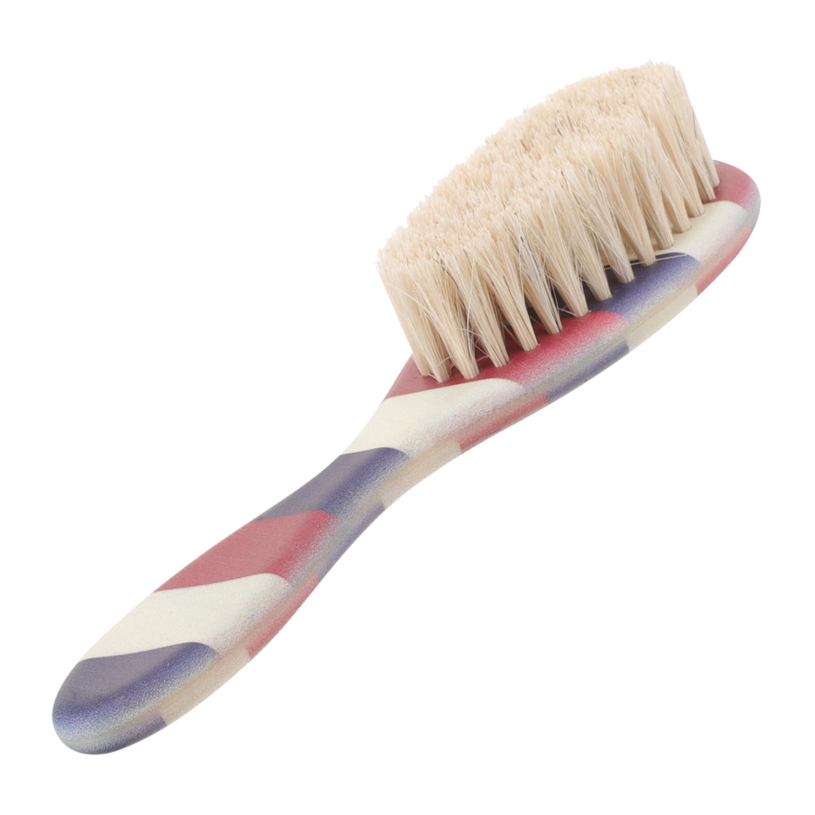 Healeved Salon Bristle Brush for Beard Hair Grooming Multi Functional Barber Brush for Hair Cutting Cleaning Durable Horsehair Design for Gentle Care