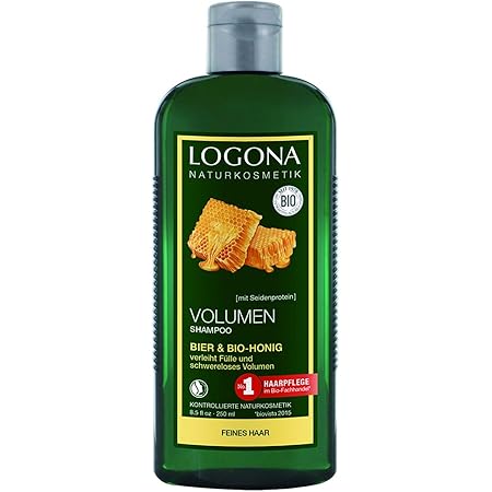 Amazon 日本正規輸入品 ロゴナ ボリュームシャンプー ビール ハチミツ 250ml 細くコシのない髪に ロゴナ Logona ビューティー 通販