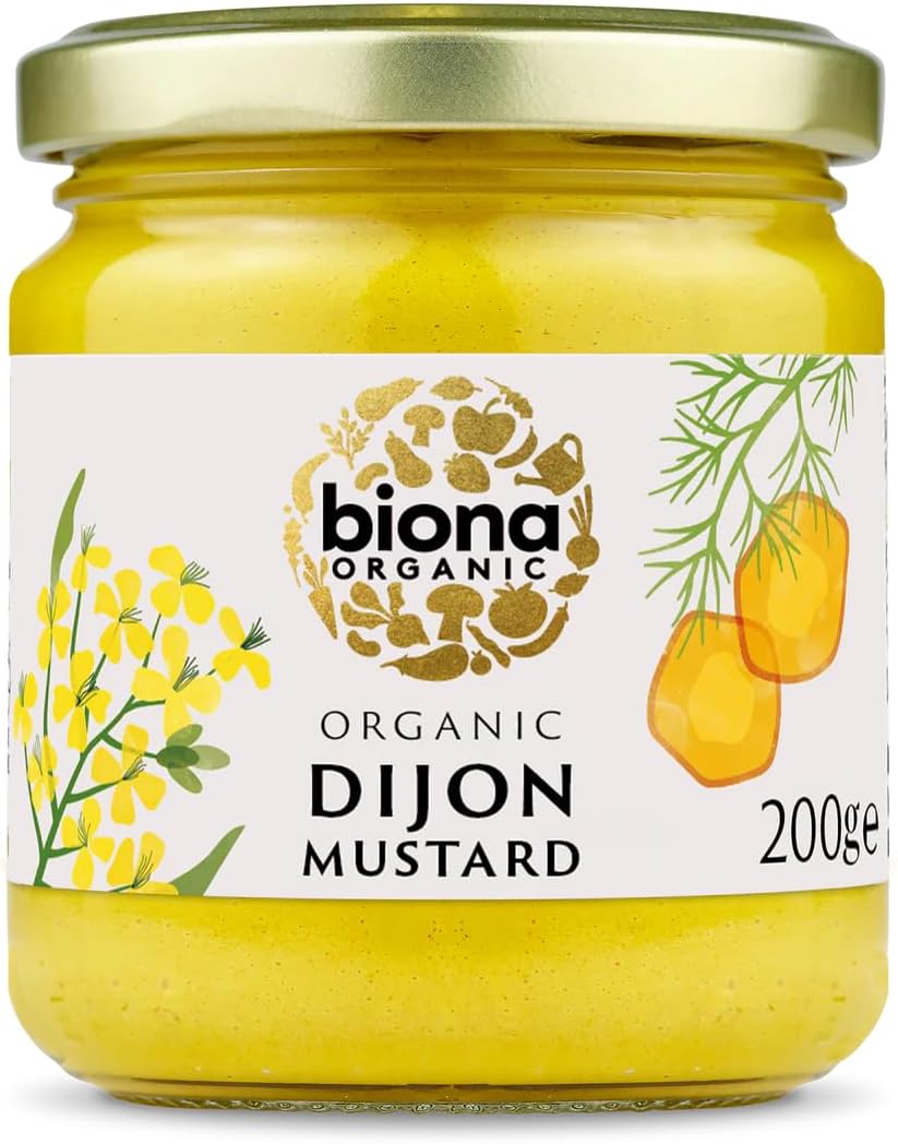 Org Dijon Mustard 200g