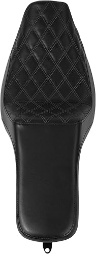 Vista 120 de Asiento de motocicleta para conductor y pasajero, apto para Harley Dyna Wide Glide Low Rider Street Bob Fat Bob FXDF Super Glide Custom FXDC