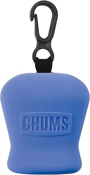 Chums Pouch Microfiber Lens Cloth - Portable Lens & Screen Cleaner Cloth Keychain Blue, Standard