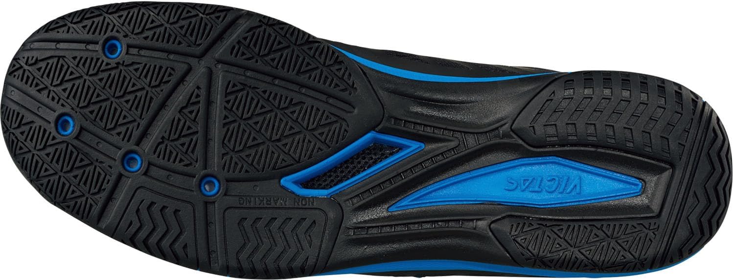 バレーボールシューズ 24.0cm ホワイト/ブラック ヴィクタス] 卓球 シューズ トライアンフォースV 552301 卓球 シューズ 黒