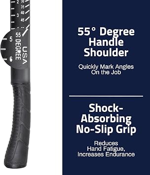 Boss Hammer Premium 4340 Steel Lip Claw Hammer with Tough Fiber Shock Absorbing Fiberglass Handle - 22 oz, Ceracote Finish, Milled Face, Non-Slip Grip - BH22STPFM