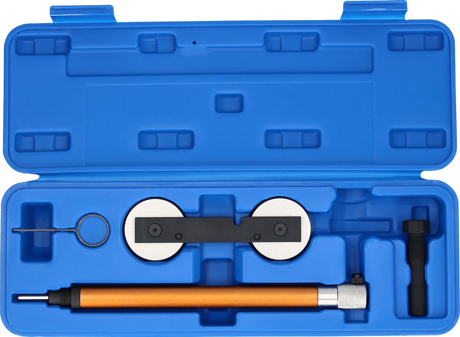 BRILLIANT TOOLS BT597010 Juego de herramientas de reglaje de motores para VAG FSI, TSI 1.4, 1.6 (con cadena de distribución) [Powered by KS TOOLS]