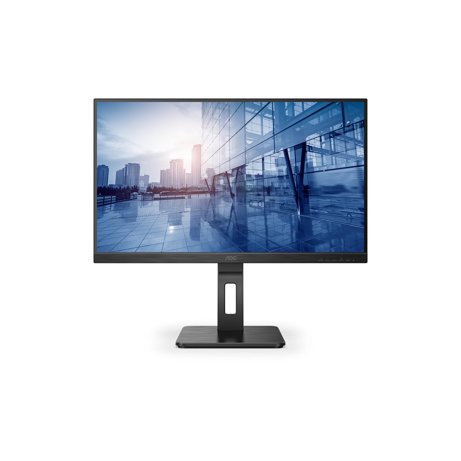Monitor AOC 27" UHD 4K Base Ajustável DP Hub USB U27P2