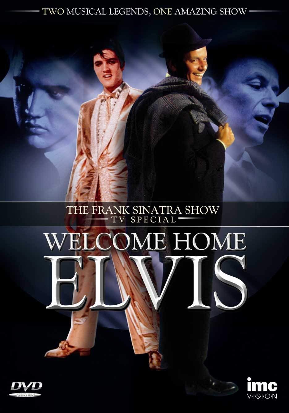 DVD Frank Sinatra Show Welcome Home Elvis para tardes de nostalgia y buena música en casa