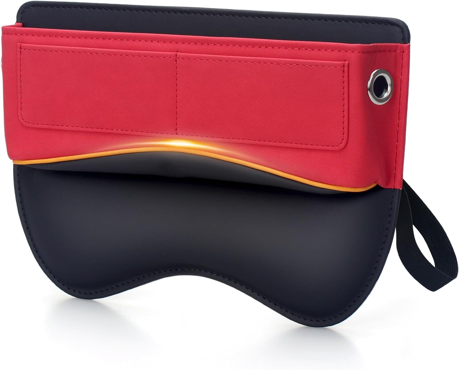 Tecfino Car Seat Gap Filler, Leather Car Seat Organizer and