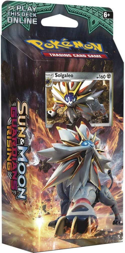 Pokemon Cards SM2 Guardians Rising Theme Deck- Solgaleo, Box