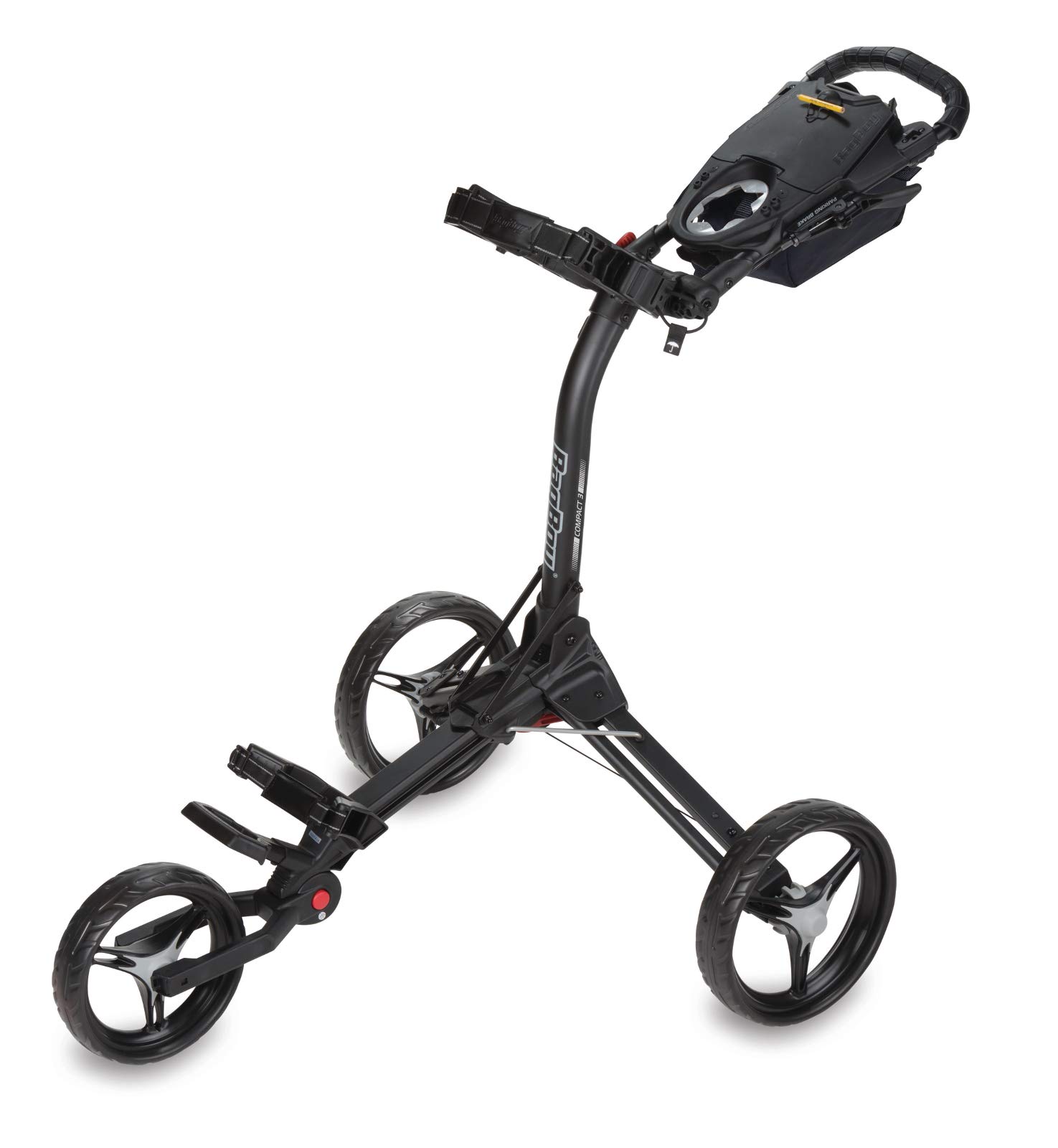 Bag Boy Trolley COMPACT C3-3 Rad Schiebetrolley (Black/Black)