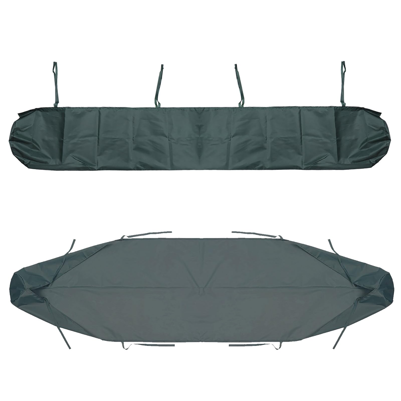 PRELGOSP Patio Awning Cover, Heavy Duty Awning Canopy Shelter Protective, Winter Storage Cover Replacement for Patio Garden Outdoor Awning, Waterproof Dustproof,Green,2.5m/8.20ft โ image 1