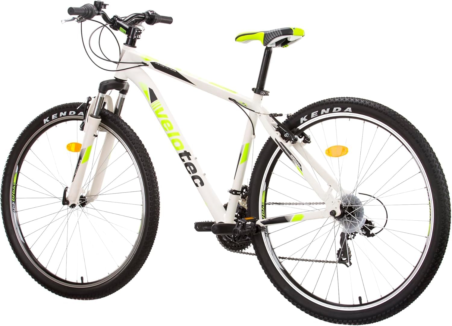 Multibrand Velotec PRO Mountain Bike in alluminio da 26/27.5/29 pollici, V-Brake, unisex, adatta per 155–190 cm