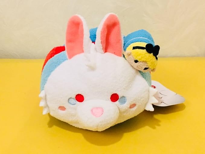 Amazon ツムツム ふしぎの国のアリス 白うさぎ アリス ぬいぐるみ スマホスタンド 携帯スタンド ディズニーストア ディズニー アニメ 萌えグッズ 通販