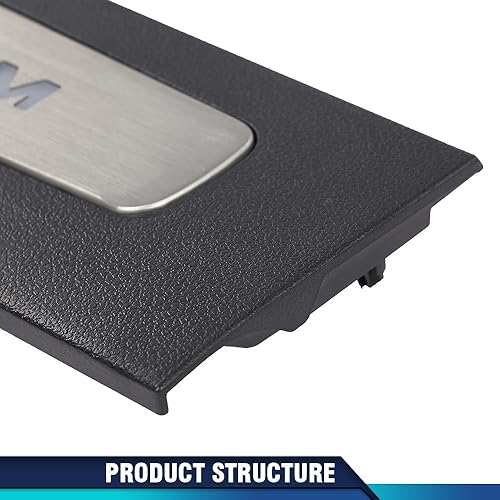 Miniatura 8 de PIT66 Juego de placas iluminadas de platino para umbral de puerta compatible con Ford F250 F350 F450 F550 Super Duty Crew Cab Only 2017-2022