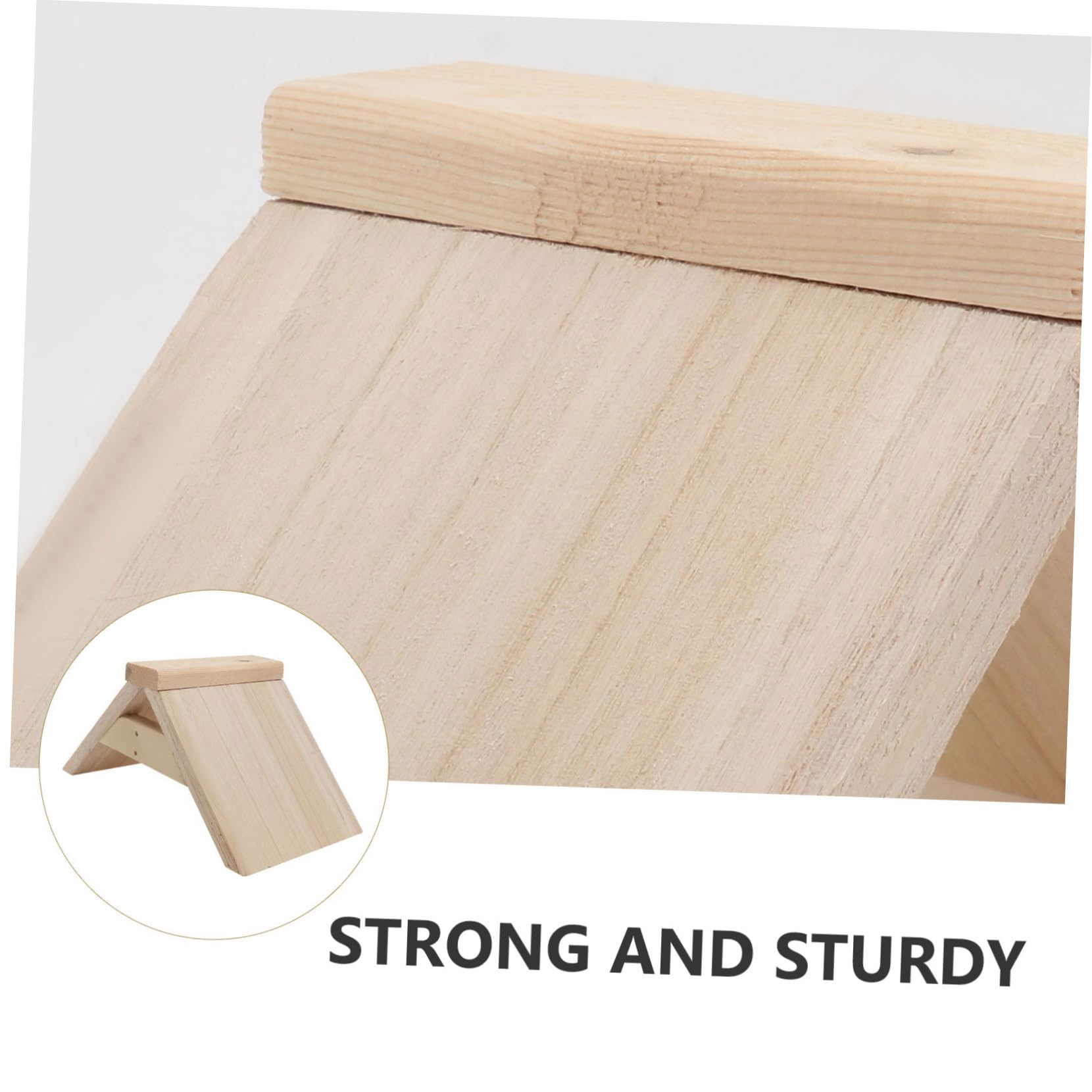 balacoo Lot de 2 perchoirs en bois pour pigeons, perchoirs en bois durable pour colombe hirondelle
