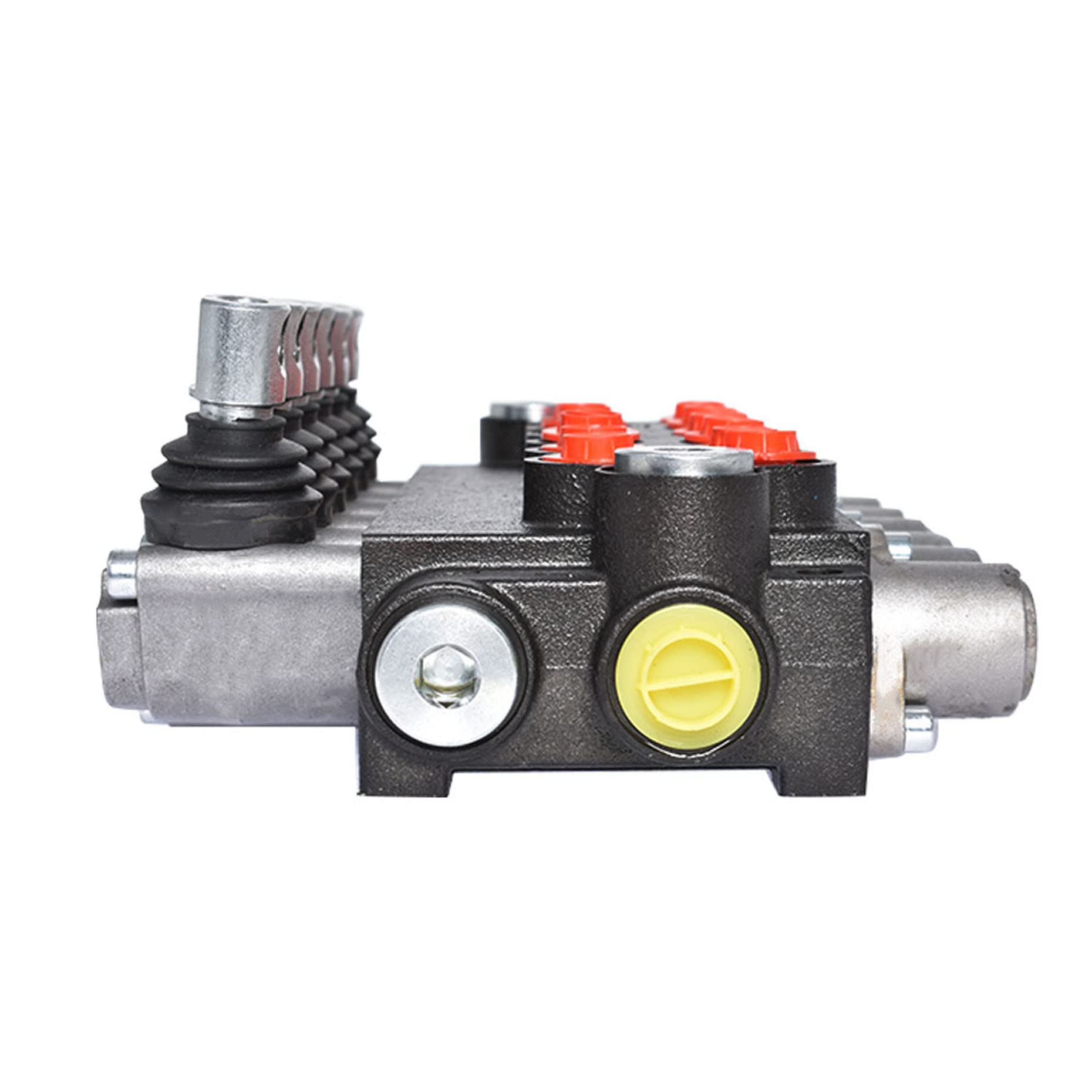 Hydraulikventil, 6 Spulen, 11 gpm, 3600 psi, BSPP-Anschlüsse, einstellbares hydraulisches Wegeventil, passend für Kleintraktoren, Traktoren, Lader
