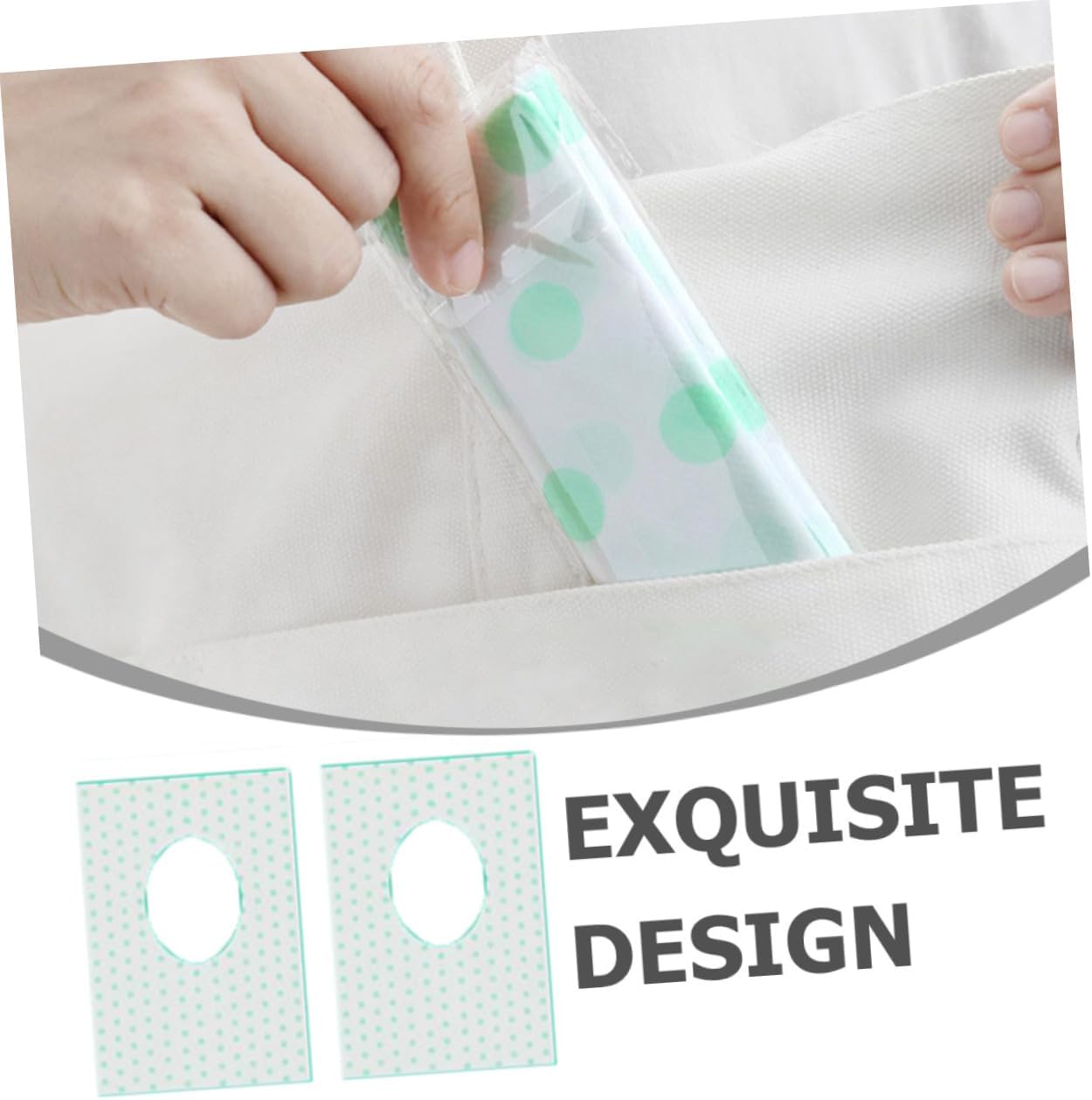 ULTECHNOVO 14pcs Disposable Hotel Toilet Seat Covers Potty Cover Seat for Travel Non-woven Fabric Pack