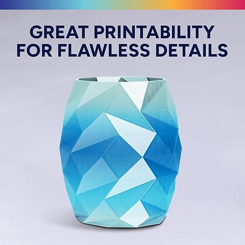 Vista 151 de OVERTURE Filamento de ácido poliláctico de seda, 1/16 de pulgada, acabado bicolor, suave y brillante, carrete 2.2 libras, para joyería de cosplay