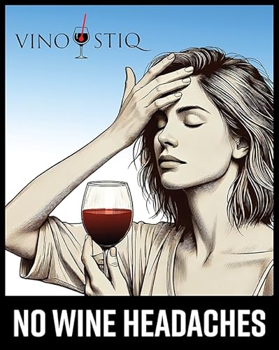 PureWine Wand Filters Histamines and Sulfites - May Reduce