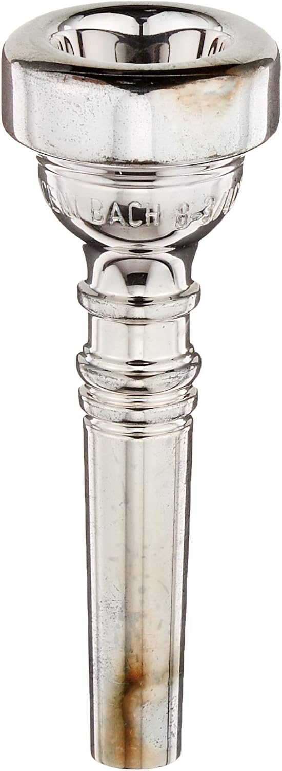 Bach 3428RC Silver Plated 8-3/4 C Cup Flugelhorn Mouthpiece, Medium