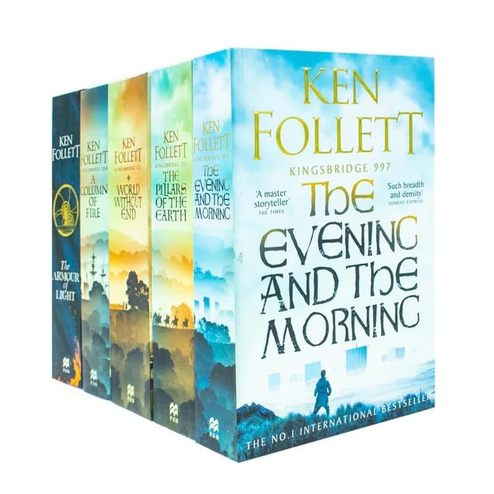 Kingsbridge Novels Collection 5 Books Set By Ken Follett (The Pillars ...