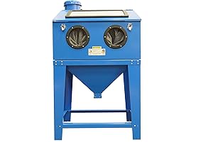 Abrasive Blast Cabinet 90-Gallon Reclaim Collector
