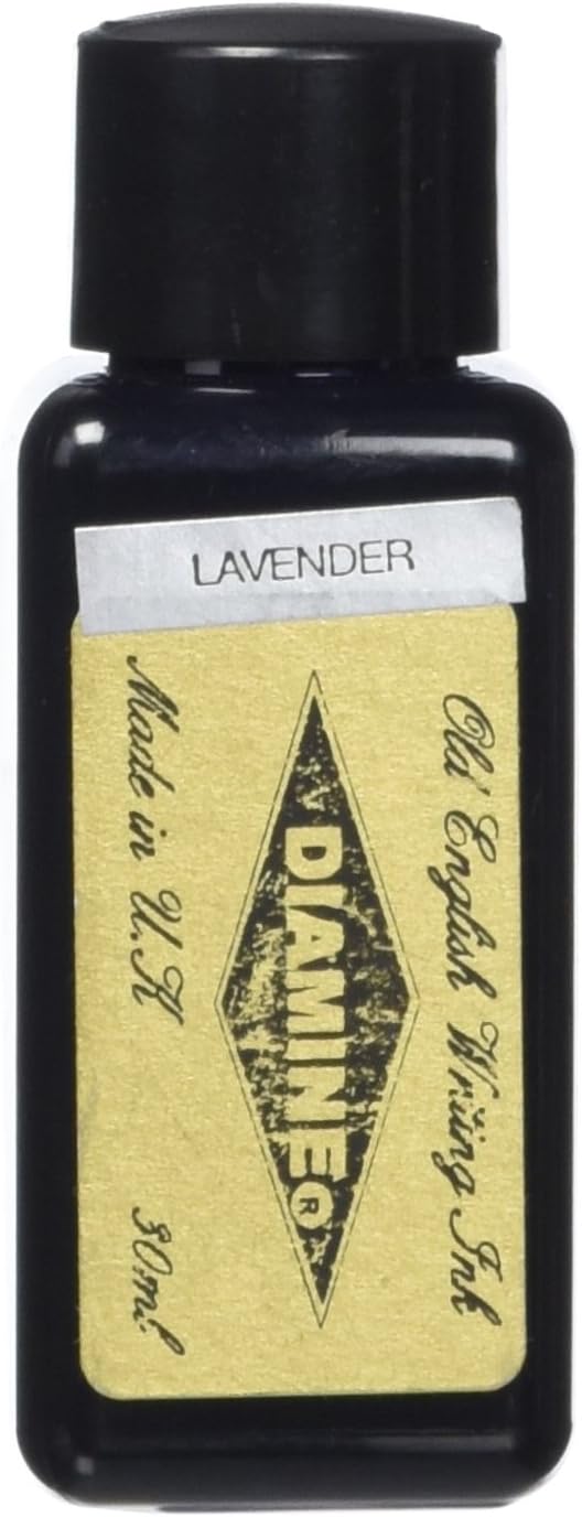 Diamine Fountain Pen Bottled Ink, 30ml - Lavender