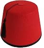 Fez Hat Traditional Moroccan Hat Tabouche Hat Beanie Cap Flat Top Hat Soft Comfortable Universal Ottoman Turkish Hat Women, Wool Felt wool