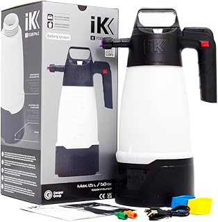 【 日本正規品 】 IK Sprayers iK e FOAM Pro2 電動 フォームガン アイケイ eフォームプロ2 充電式 バッテリーコンプレッサー内蔵 日本語説明書 保証付 蓄圧式スプレー 泡洗車 バッテリー駆動 Goizper Group