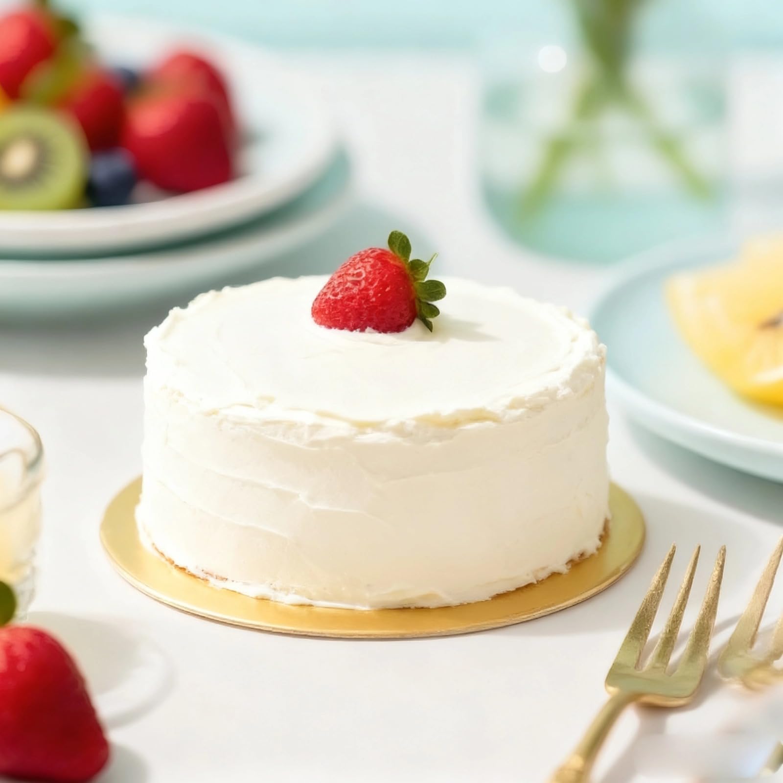 300 mini supports à gâteau ronds dorés de 9 cm, cartons à gâteau avec poignée, base jetable pour desserts, fêtes, mariages, présentation