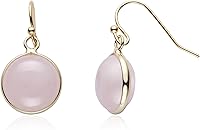 Vista 19 de 14K Gold Earrings for Women Handmade Green Jade Jewelry Green Stone Earrings for Women Dangle Birthstone Earrings Gift for Anniversary Graduation