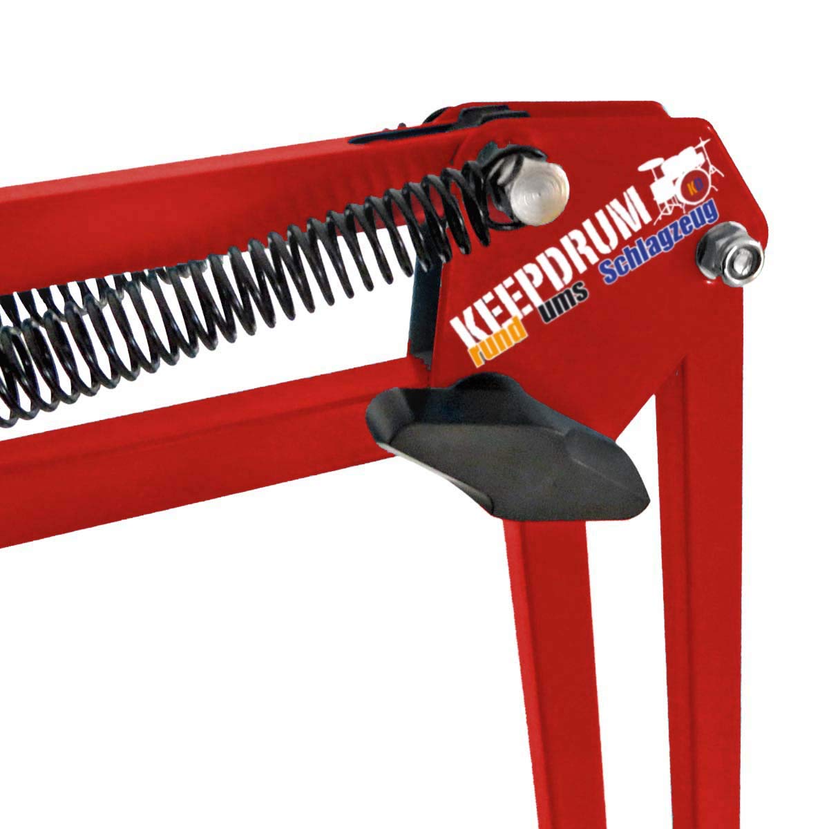 Rode NT-USB Mini - Microfono a condensatore USB e braccio flessibile Keepdrum NB35RD, colore rosso