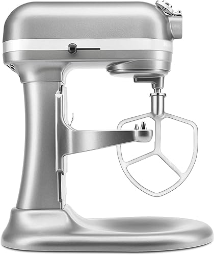 Miniatura 2 de Batidor plano de paleta de acero inoxidable para ayuda de cocina de 5 cuartos Plus y 6 cuartos de galón, soporte de elevación, accesorios de ayuda