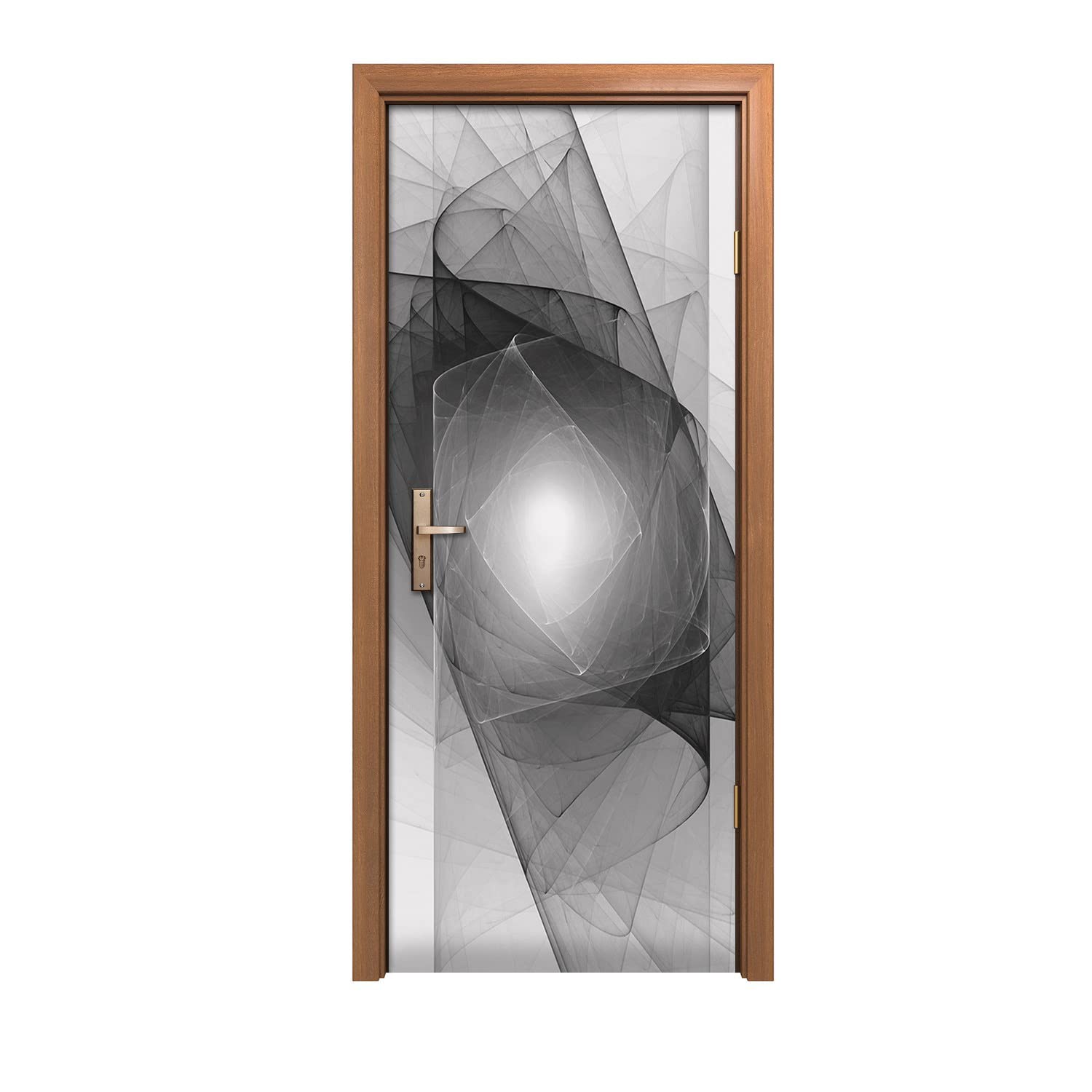 Autocollant de porte 90x200cm haute définition pour habillage mural de qualité