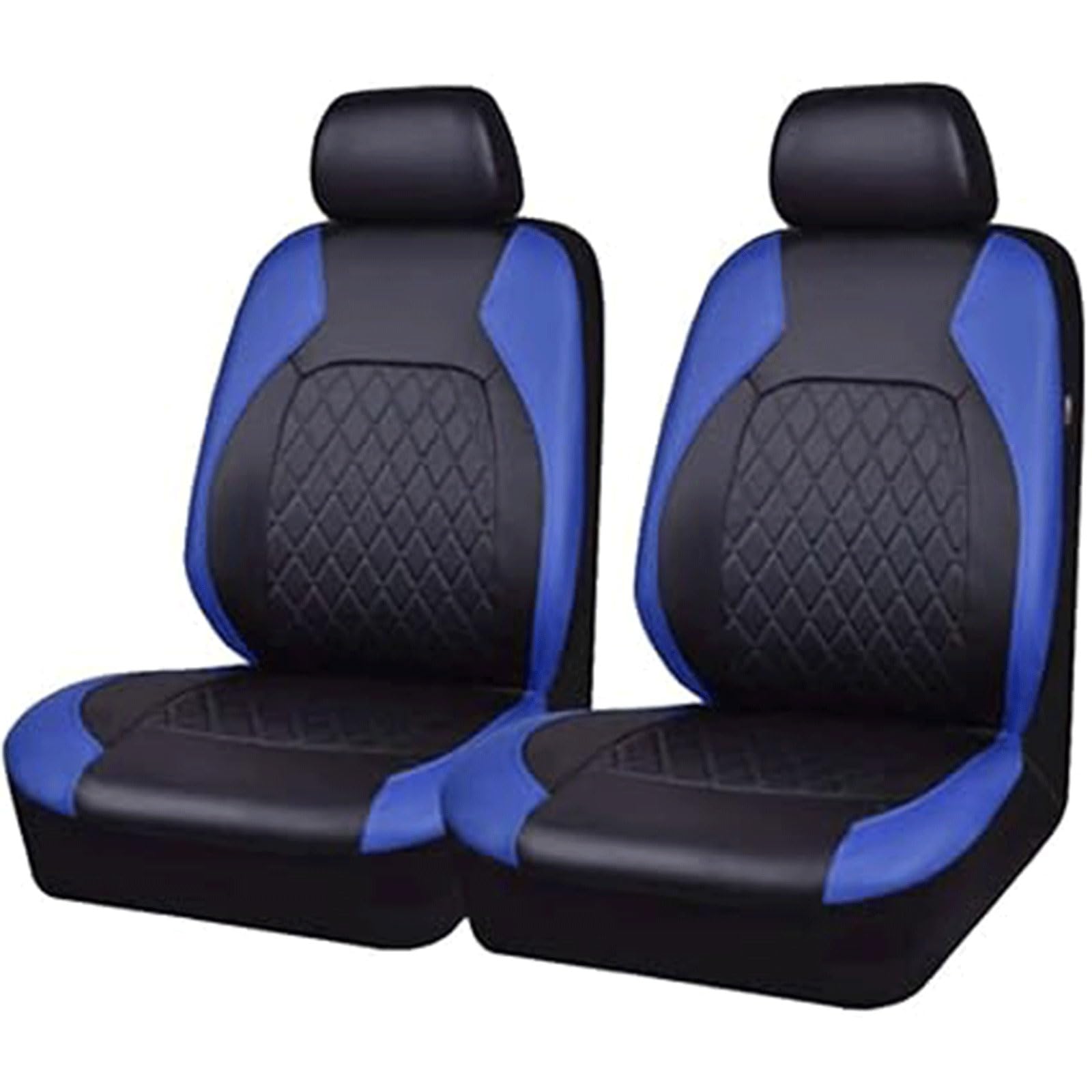 Auto Sitzbezüge Für FIAT Panda/Panda Cross/Panda Climbing/Panda Trekking/Panda Classic，Atmungsaktiv Autositzbezüge Vorne Hinten Autositz Schonbezug Leder Sitzbezug Autositz Zubehör Innenraum